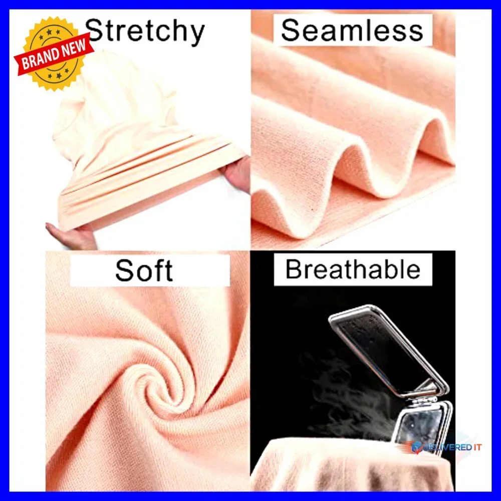 Maternity High Waist Seamless Panties Over Bump 4X-Large Plus Size - Picture 5 of 5